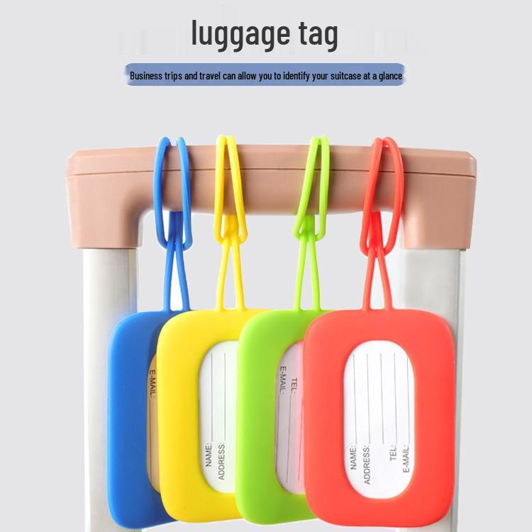 Kofferanhänger: Reiseanhänger im Bordkarten-Stil für Koffer