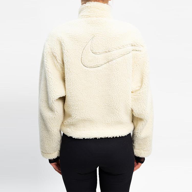 Nike Womens Sportswear Swoosh Jacket White Women Streetwear CU6639-238