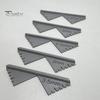 Bookbinding Alignment Tool 5Pcs/Set Corner Cutting Jigs, Binding Tools, 1.5mm 2mm Precision Supplies 2.5mm 3mm 3.5mm Plastic Measurement Rulers