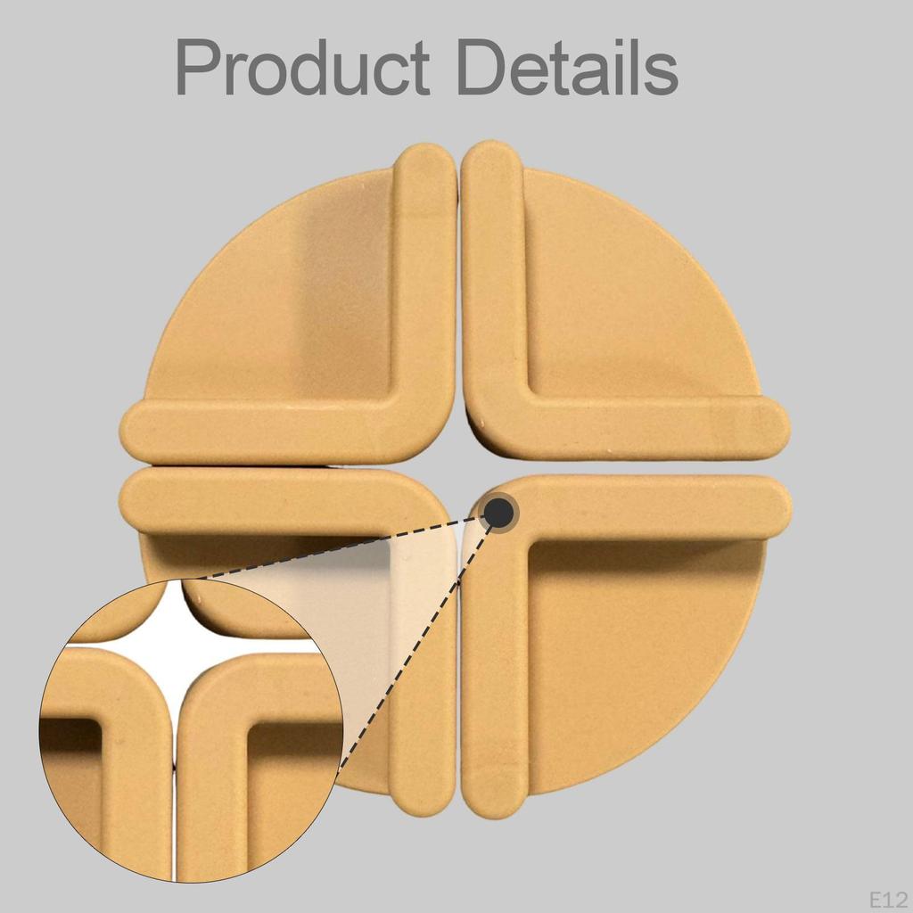 4 Pieces Cutting Board Feet Chopping Boards Replace Warm Gifts Silicone Foot Pad