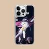 Wandering Witch Elaina Silver Plating Mobile Phone Case for iPhone 17 16 15 14 13 12 11 Air Pro Max Plus Colorful Cover