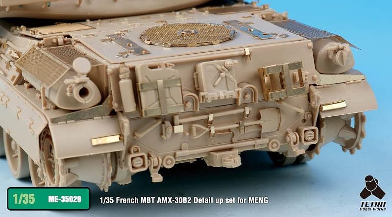 Tetra Model ME Series French Tank Plastic Model Parts ME3529 1/35 AMX-30B2 (MEN)