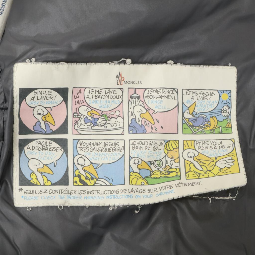 Moncler ZIN Layered Down Jacket 1 blackUsed