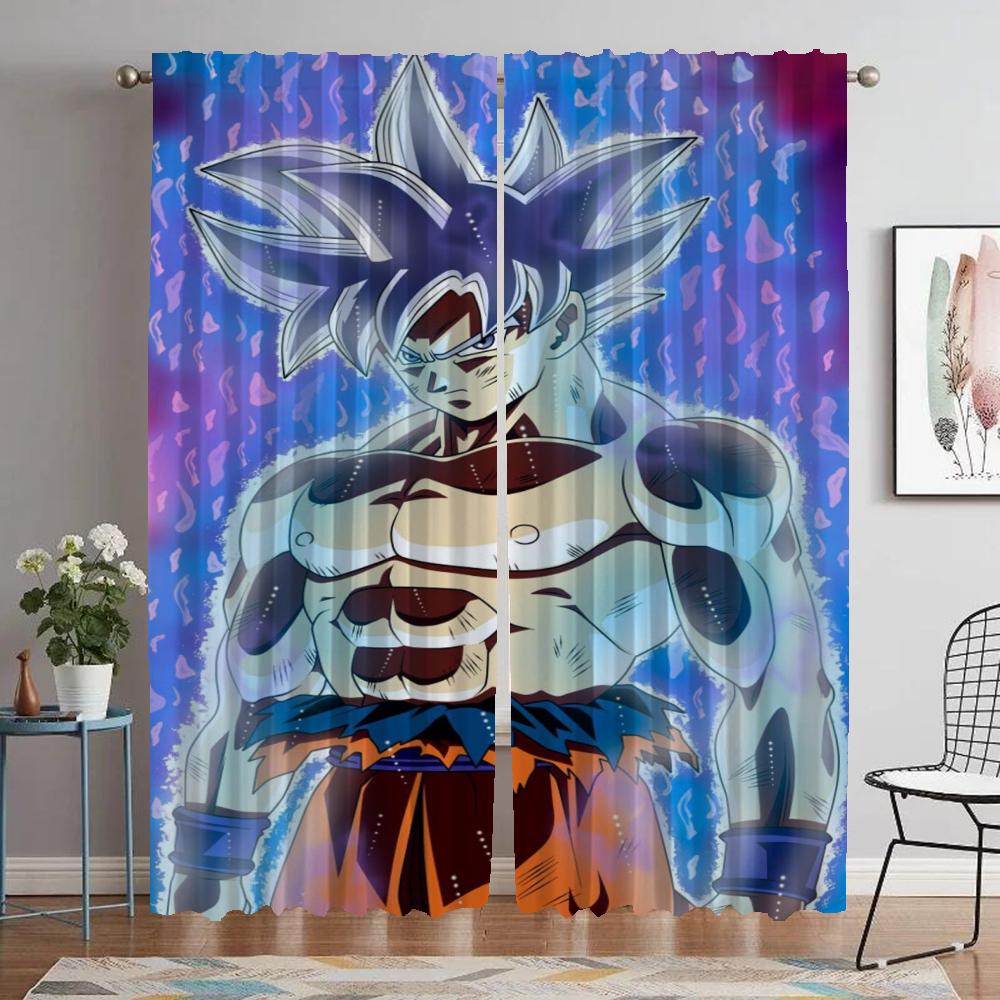 Curtains for Living Room Curtain Dragons Halloween Decoration Partition Home Interior Curtains 2 Pieces Tulle for Bedroom Shades