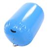 Gymnastik Luftrolle 0,7x0,9m PVC Aufblasbare Tumblingrolle mit Handpumpe für das Training Blau