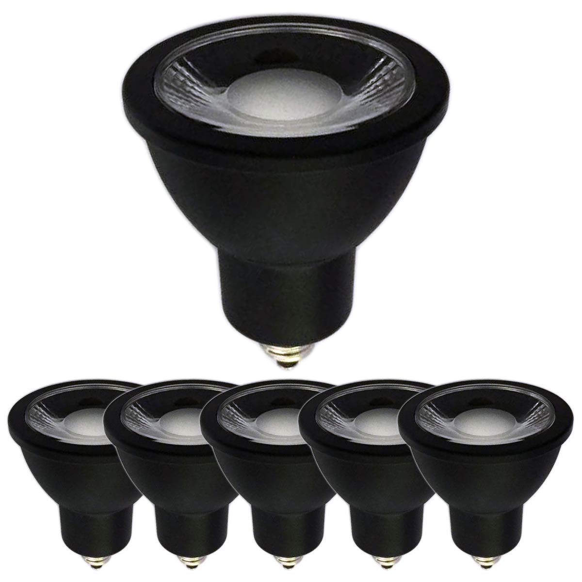 

VIMLITE LED Halogen Light Bulb E11 Black Dimmable COB6W 2300K Dark Light Bulb Color Equivalent to Halogen Lamp 50W to 60W Compatible with Sealed