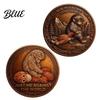 Positive Affirmation Coin Emotional Support Inspirational Monkey Challenge Pocket Encouragement Token Double‑Sided Collectible for Friends