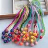 Resin Fruit Charms 3D Fruit Necklace 3D Beaded Design Resin Beaded Necklace  Summer Jewelry