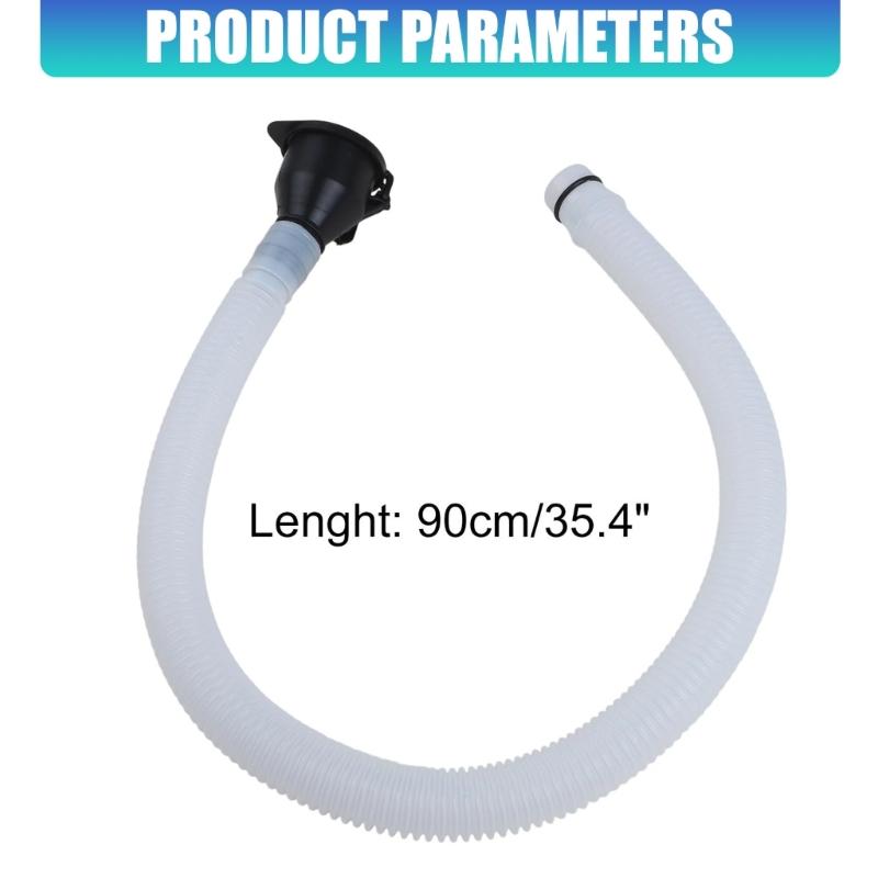 61667135409 Washer Fluid Reservoir Windshield Tank Tube Filler Pipe For E81 E82 E84 E87 E88 E90 E91 E92