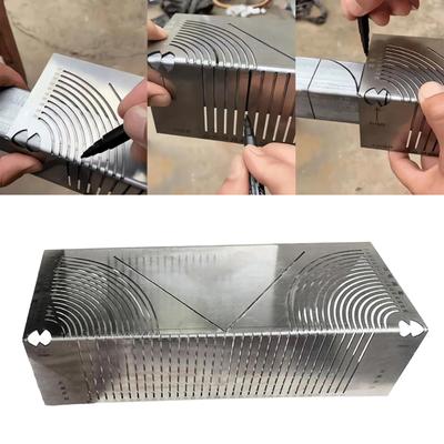 Angle Arc Marking Tool Rustproof Corrosion Resistant Easy To Use Multi-Purpose Pipe Saddle