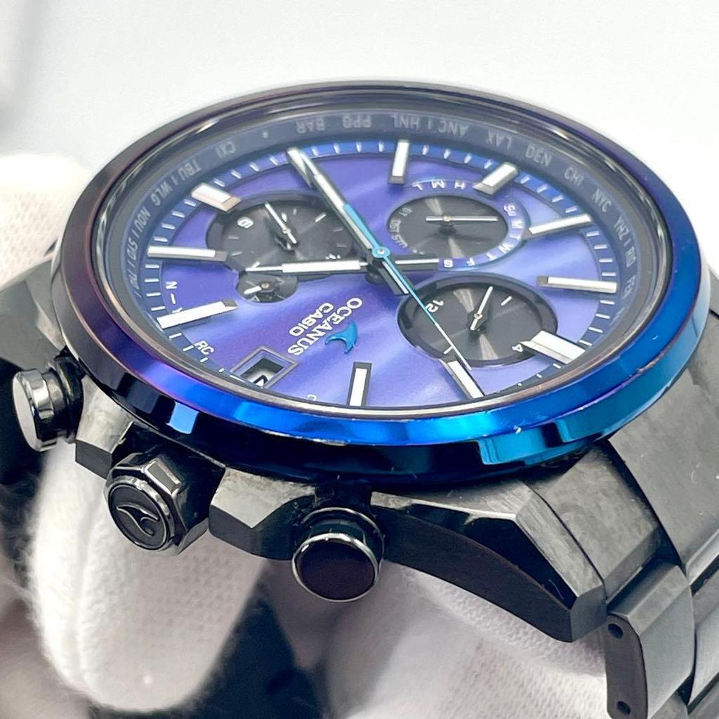 Used Ultra Rare CASIO OCEANUS OCW-T4000AWB-2AJF with box and manual