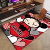 Custom PUCCA Mat Personalized Name, Polyester Washable Indoor Entryway Rug, Gift for Christmas, Easter, Thanksgiving Day