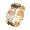 Ladies' Hollow Geometric Square Elastic Bracelet