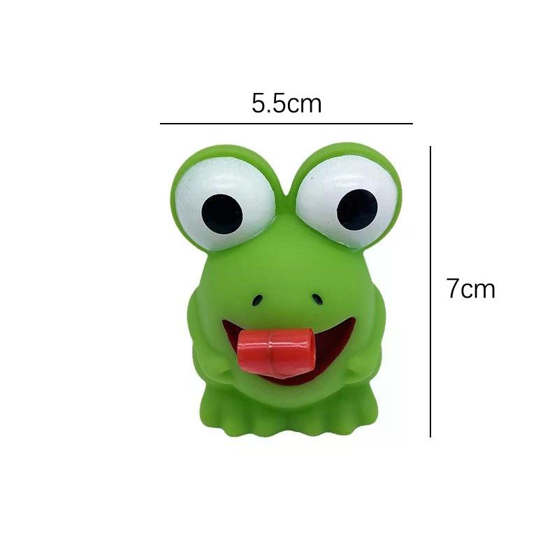 Children Cute Creative Fidget Toys Pinch Frog Dinosaur Sticking Tongue Out Toy Gifts For Kids