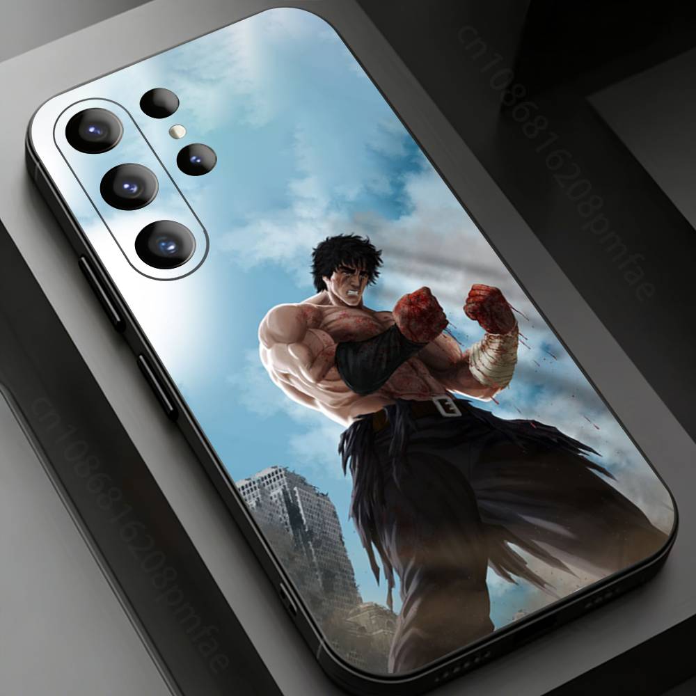 

Anime Fist of the North Star Phone case for Samsung Galaxy S24,25,26,23 22,21,S20 Plus Ultra FE soft fundas cases Samsung S21Ultra