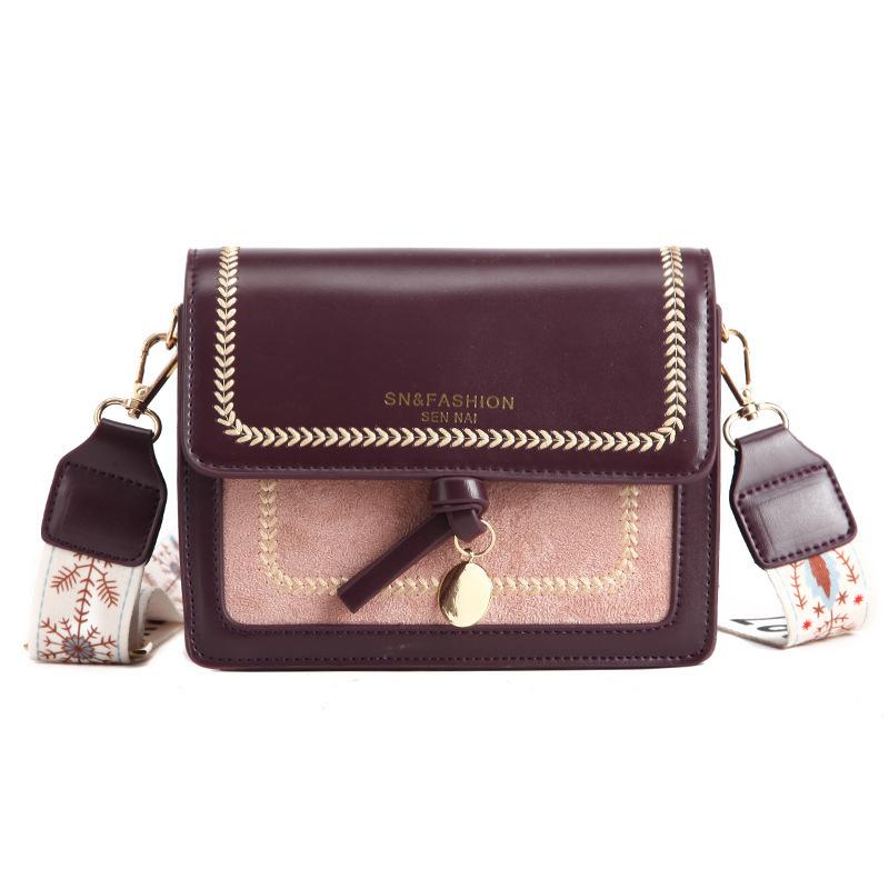 New Fashion Bags Female Texture Female Bags Foreign Broadband Shoulder Crossbody Bag