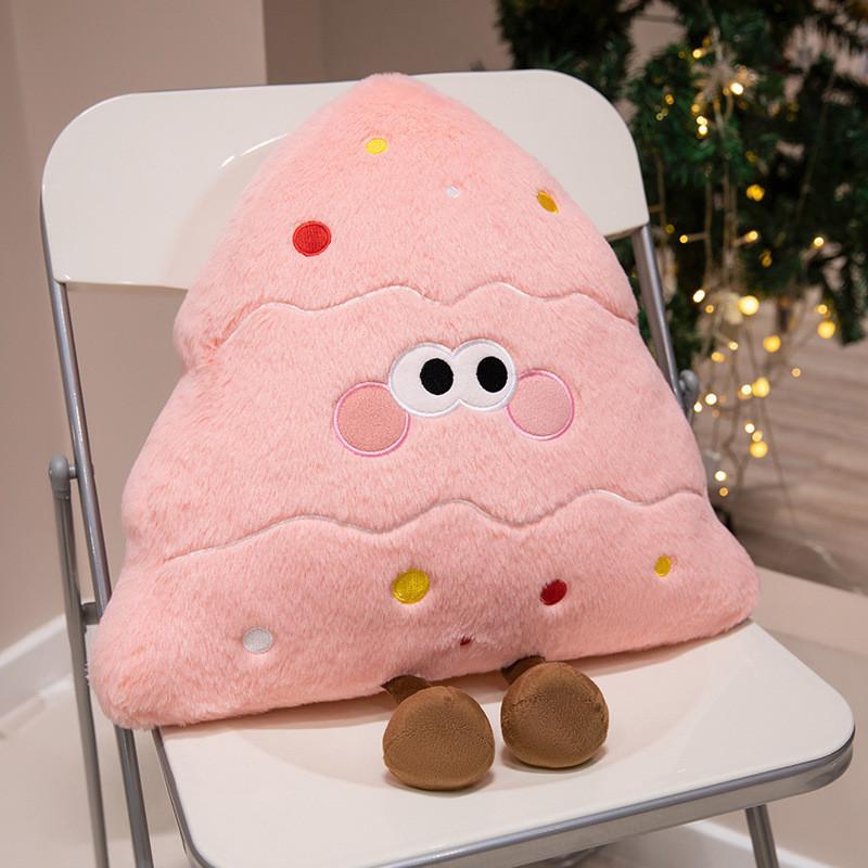 Søt Plysj Juletre Putedukke Mykt Leketøy For Barn Festlig Hjemmedekor Gave