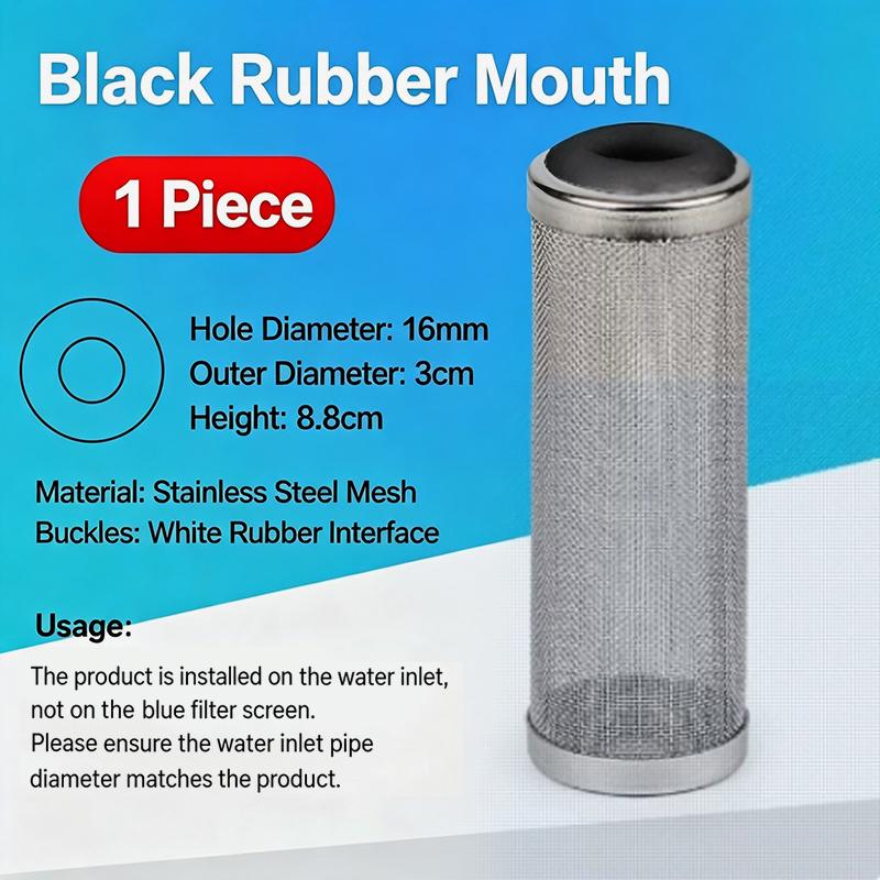 Stainless Steel Aquarium Filter Inlet Guard Dense Mesh Anti Clog Protects Fish Shrimp For Home Fish Tanks