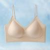 Women's Summer Thin New Style No Trace of Thin Shoulder Belt Beauty Back Small Chest Gathered Underwear