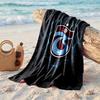 Trabzonspor FC Print Mikrofaser Strandtuch Schnelltrocknend Saugfähig Großes Handtuch für Strand Schwimmen Reisen