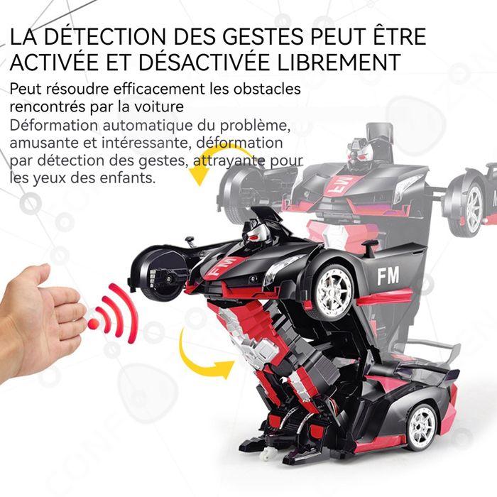 C Remote Control Car Remote Control Car Transformable Wireless Gifts for Children 2 In 1 Transformable Car Robot