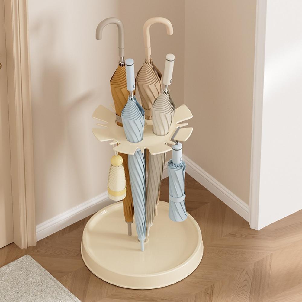 Umbrella Storage Rack Living Room Large Capacity Umbrellas Bucket Sturdy and Stable Behind Door Floor Type Rain Gear Shelves