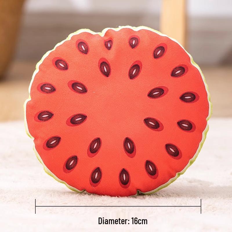 Dog Crinkle Toy: Plush Pizza Teething Sound Toy for Medium-Large Breeds, Shiba Inu & Corgi Boredom Relief.