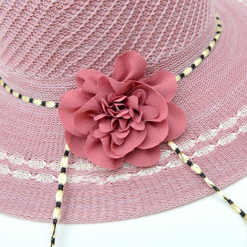 Kapelusz przeciwsłoneczny dla kobiet Modny letni kapelusz przeciwsłoneczny Ochrona UV Kapelusz słomkowy dla kobiet Osłona przeciwsłoneczna, kapelusz plażowy