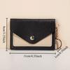 4pcs Creative And Fashionable Small Card Bag, Candy Color Bus Card Cover, Keychain Pendant.