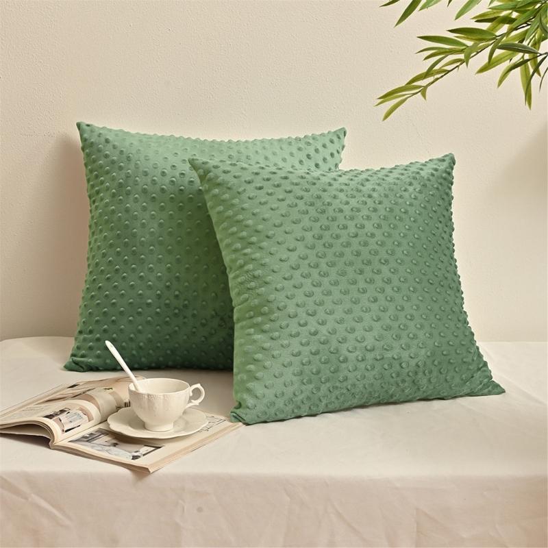 Bean Shape Throw Pillowcase Soft Plush Cushion Cover Durable Machine Washable For Interior Sofa Bed Design