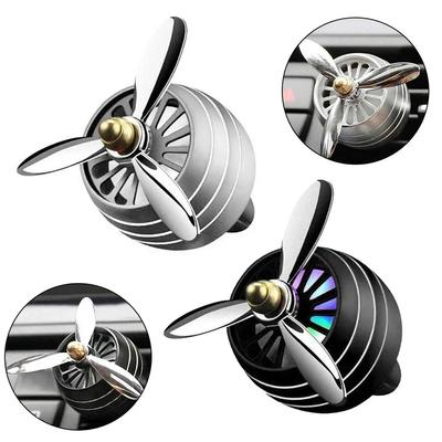 Cars Air Fresheners Rotating Air Purifiers With LED Fragrance Dispenser Fragrance For Air Vents Rotating LED Smell Dispenser