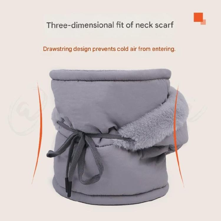 Cold Weather Reversible Hooded Cap Windproof Outer Layer Plush Inner Lining Unisex Design For Extreme Temperature