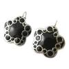 NOA [G5811] - Black 'Princess Pop' Designer Earrings