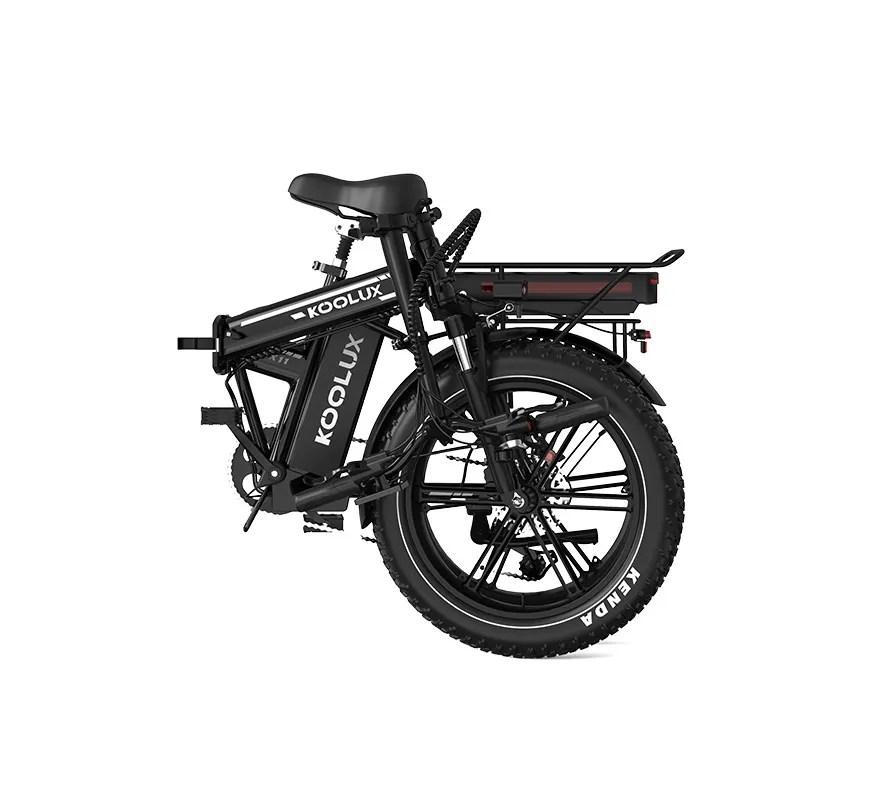 KOOLUX X11 750W Motor 48V23.4 Ah Battery Dual Battery E-bike City Foldable Electric Bicycle 20 Inch Fat Tires Electric Bike