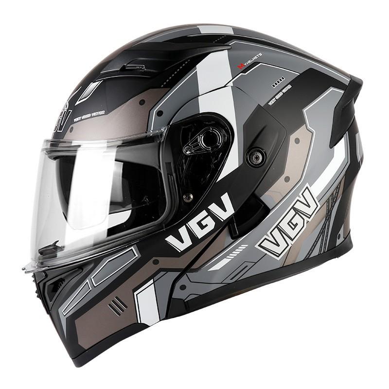 DOT CCC Certified Modular Motorcycle Helmet Men Women - ABS Full Face Flip-Up Street Commute Off-Road Use