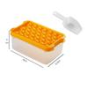 Round Ice Cube Tray Silicone Whiskey Sphere Mold Creative Ice Grid Mold  Hockey Ball Maker