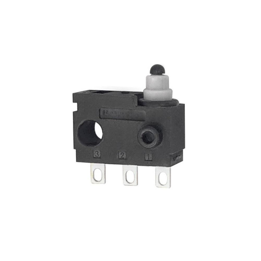 Упаковка из 10 водонепроницаемых миниатюрных концевых выключателей, подходящих для автомобильных дверных замков и робототехники, с длительным механическим ресурсом.