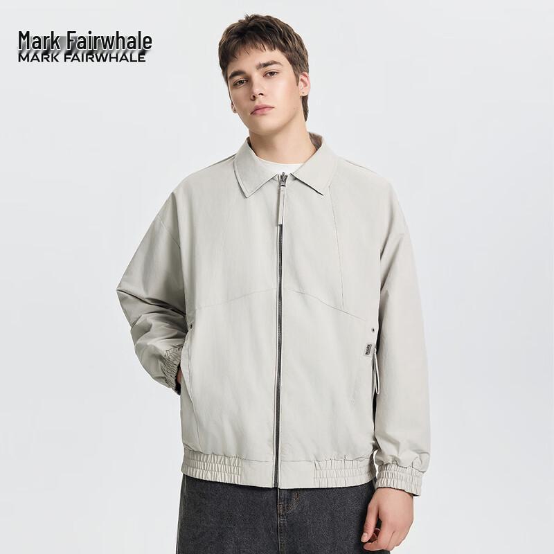 Mark Fairwhale Men's Casual Solid Color Jacket