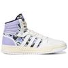 Adidas Neo Entrap Comfortable Casual Mid-Top Skate Shoes Women Sneakers White Purple GW7008