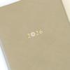Labclip Planner 2026 January Start B6 Weekly Block Petal Beige 2601KPE-BE