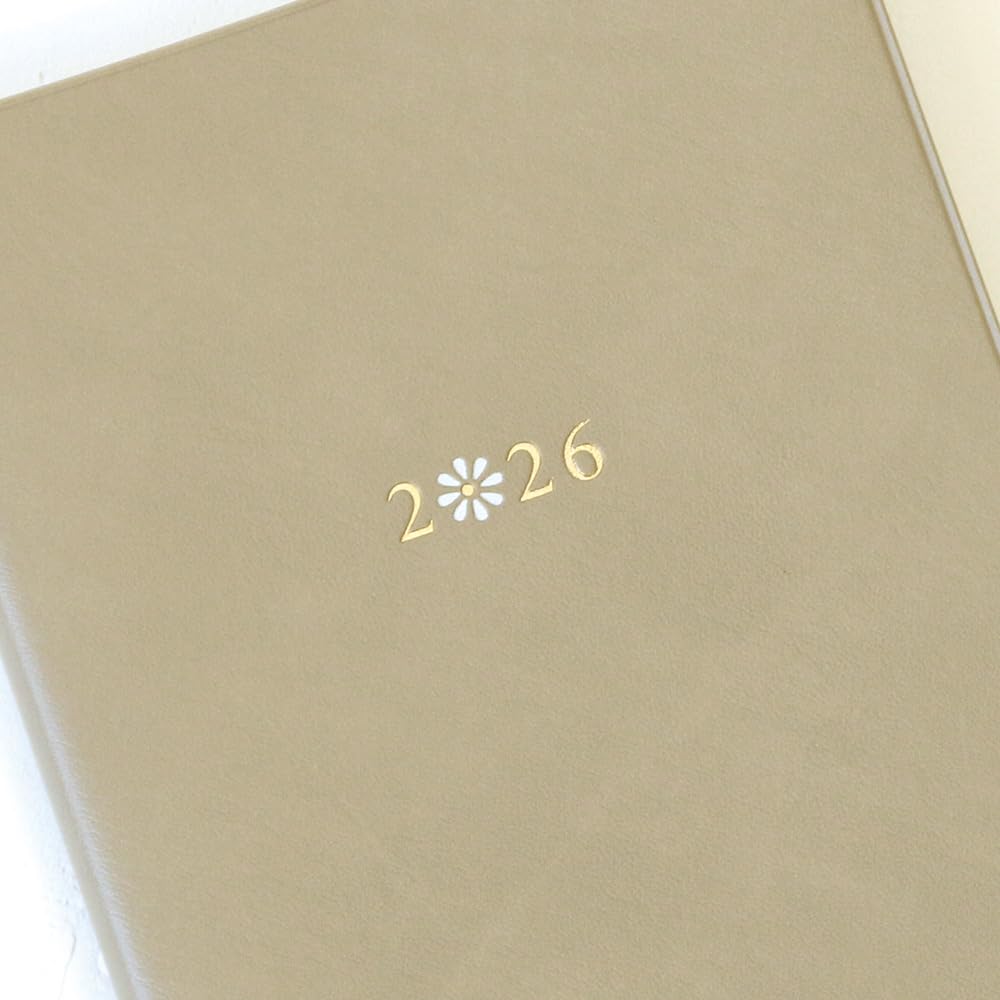 Labclip Planner 2026 January Start B6 Weekly Block Petal Beige 2601KPE-BE