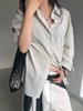 APOEM Pin Stripe Over Shirt (2C)
