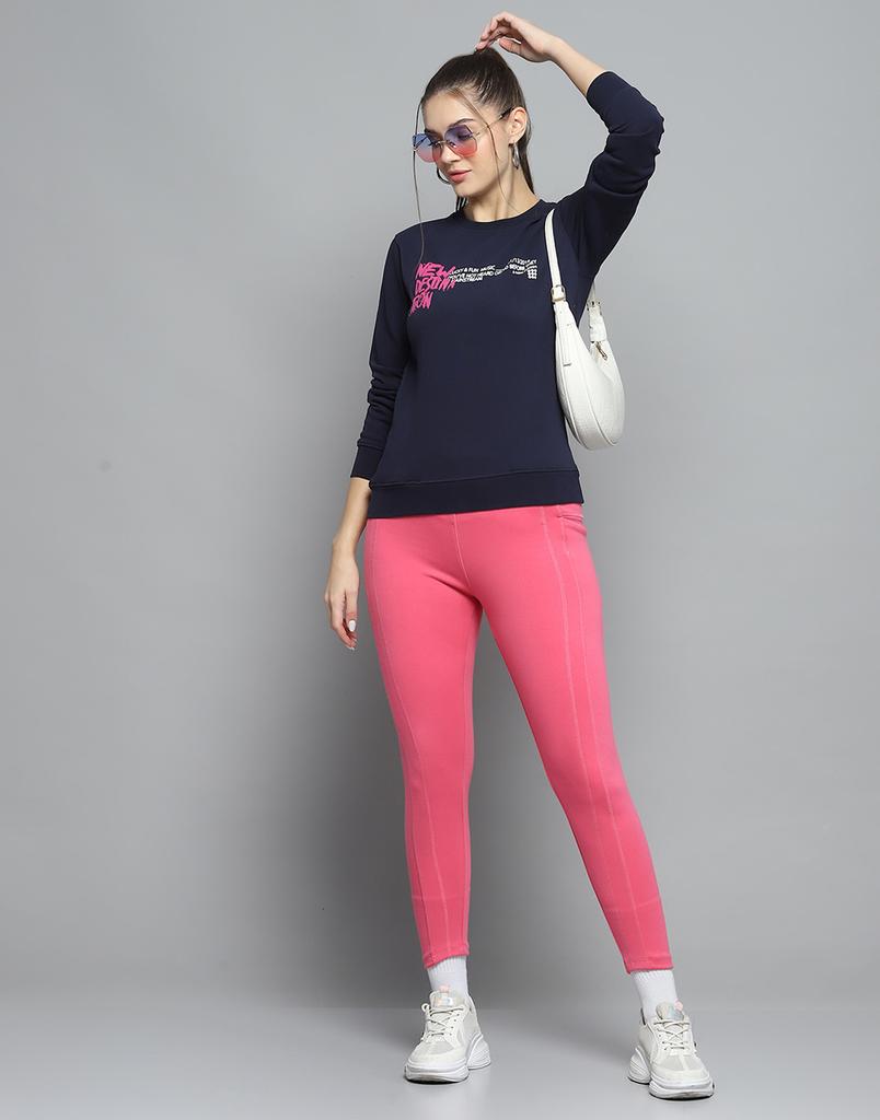 ROCK.IT Women Regular Fit Winter  Sweatshirt