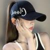 Sun Protection Peaked Cap Solid Color Sun Hat Fashion Baseball Cap