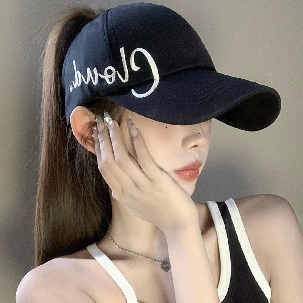 Empty Top Baseball Cap Sun Protection Sun Hat Fashion Peaked Cap