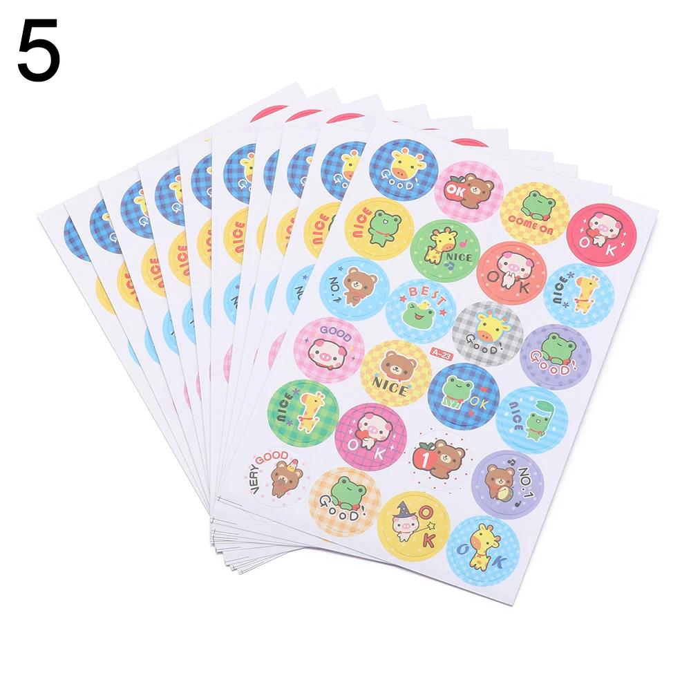 240pcs Cute Star Cartoon Reward Stickers School Teacher Students Motivational Stickers For Kids Classic Toys Words Sticker Label