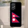 Nepal Flag Cover For OPPO Reno 7 8 Lite 11F 12F 13F 14F 10 11 12 13 14 Pro OPPO Find X6 X8 X9 Pro Case