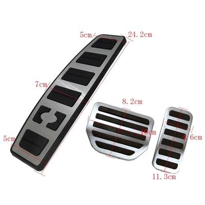 Voetsteun Pedaal Rem Brandstof Gas Pad Cover voor Land Rover Discovery 4 LR4 2010-2016 Range Rover Sport 2010-2013 L320 Onderdelen