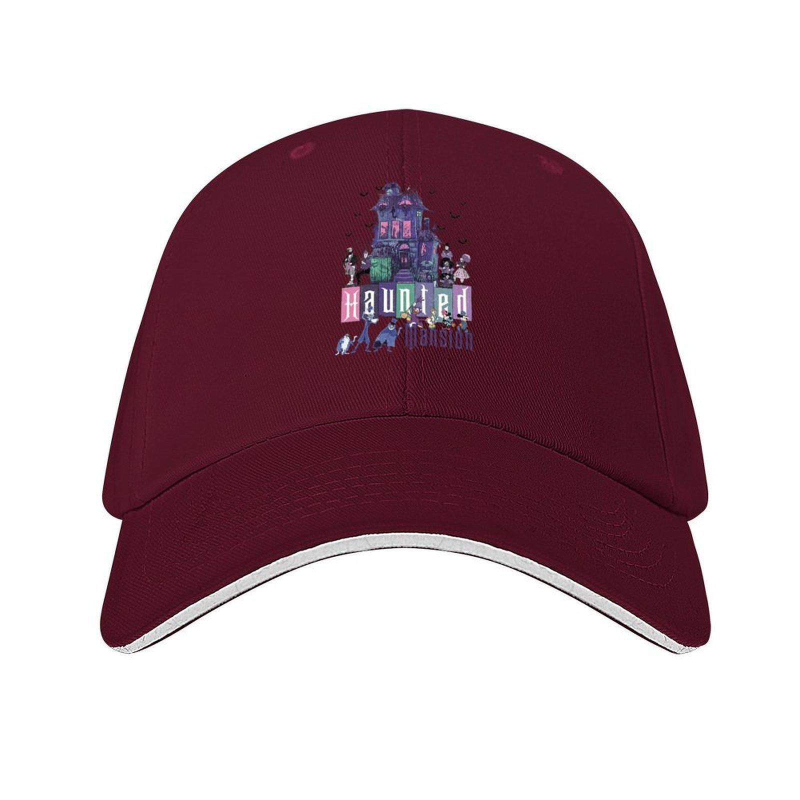 Haunted Unisexsion Halloween Baseball Cap Thermal Visor Hat Unisex For The Sun Fashion Beach beach hat Womens  Unisexs