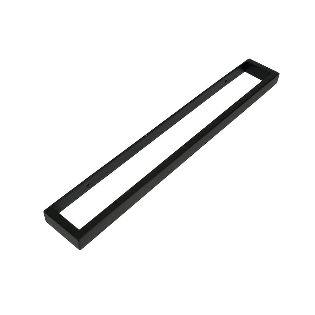 40cm 304 Stainless Steel Towel Bar Bathroom Punch-free Towel Rack Bathroom Wall-mounted Black Towel Single Rod